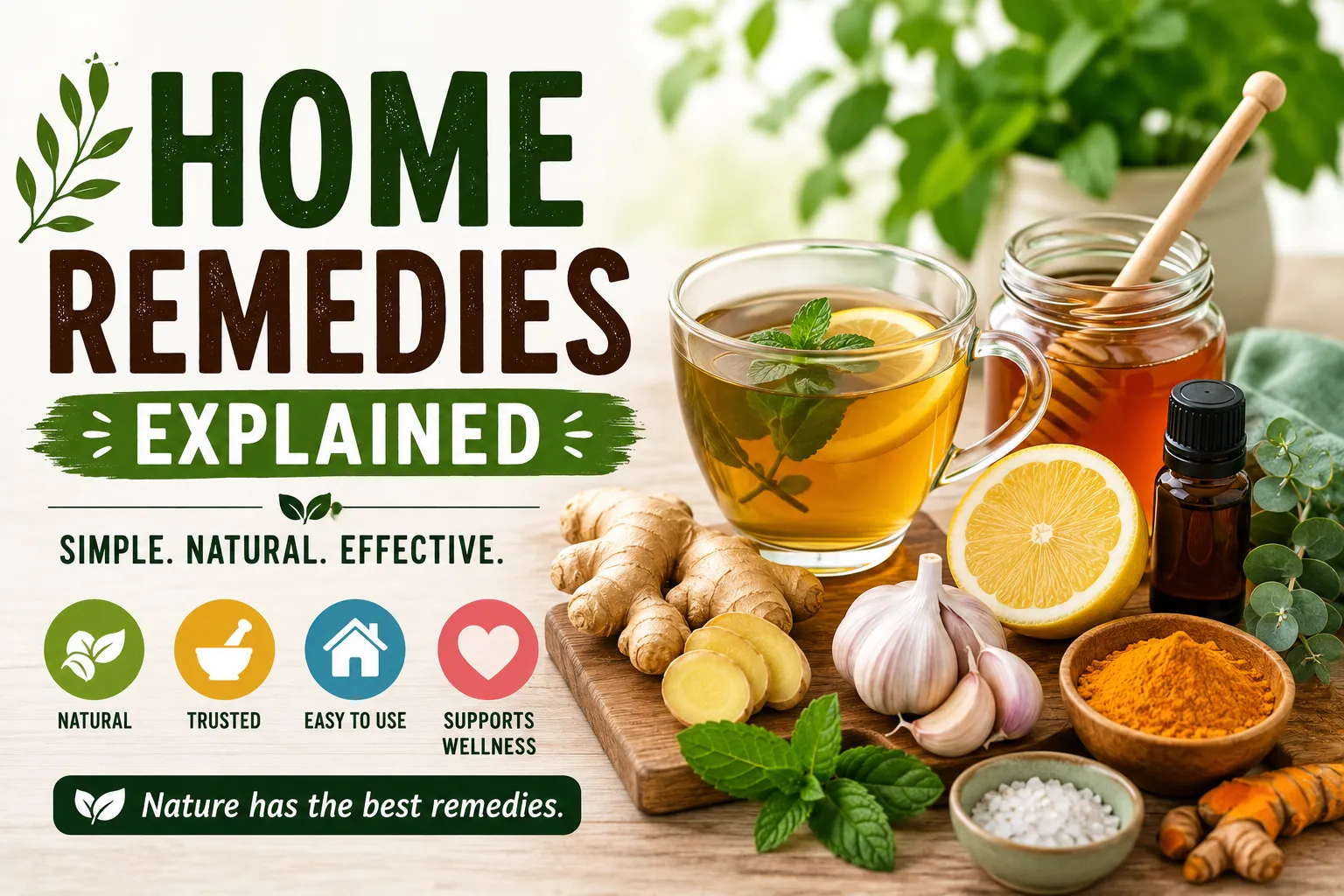 The Complete Guide to Home Remedies
